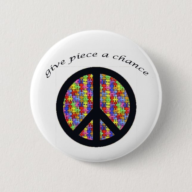 Badge Rond 5 Cm peace_piece (Devant)