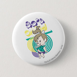 Badge Rond 5 Cm PEBBLES™ 80's Child
