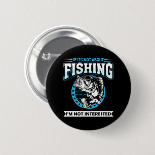 Badge Rond 5 Cm Pêche amusante