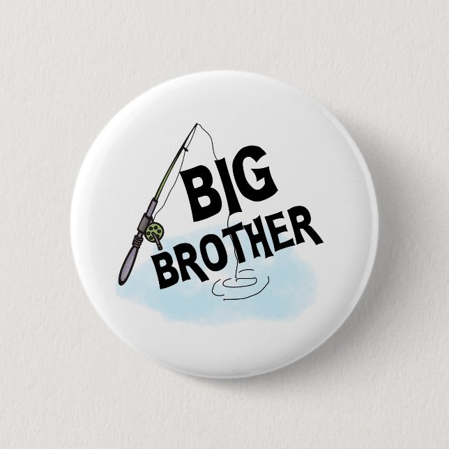 Badge Rond 5 Cm Pêcher Big Brother (Devant)