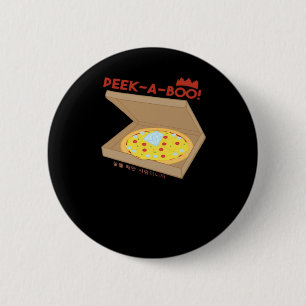 Badge Rond 5 Cm Peekabo Basic & Drôle Design