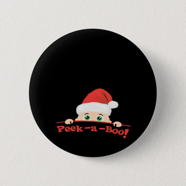 Badge Rond 5 Cm Peekaboo (Devant)