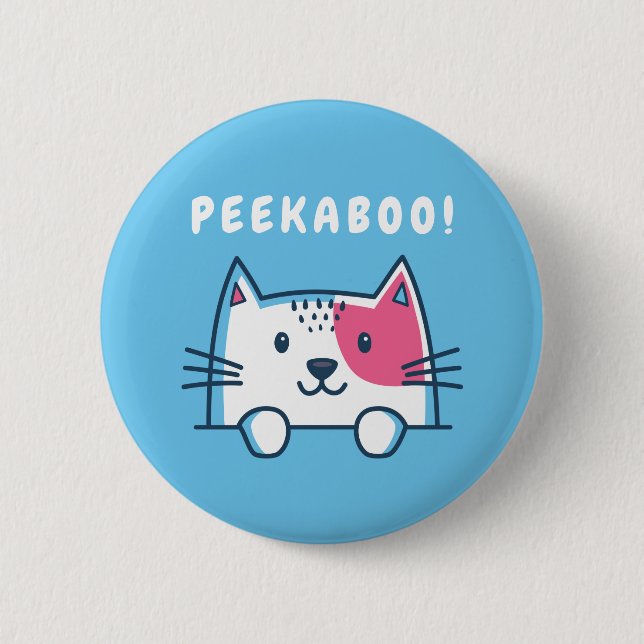 Badge Rond 5 Cm Peekaboo (Devant)