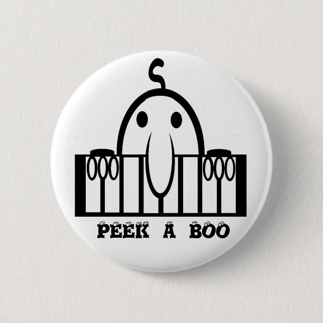 Badge Rond 5 Cm Peeper Peak-a-Boo (Devant)