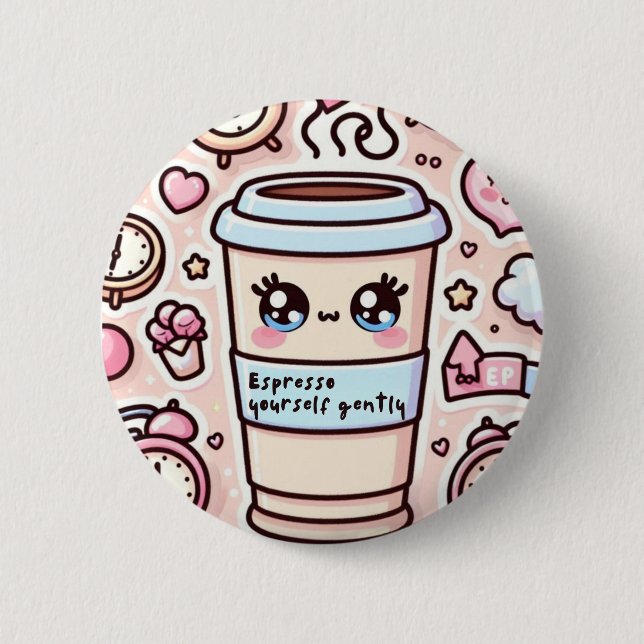 Badge Rond 5 Cm Pegatina de vinilo con forma personalizada (Devant)