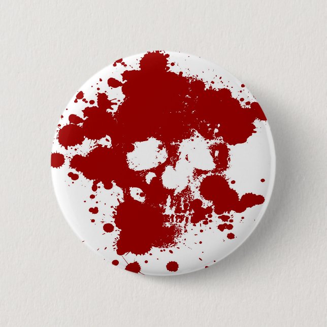 Badge Rond 5 Cm Peindre le crâne (Devant)