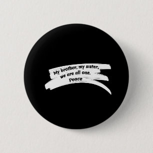 Badge Rond 5 Cm Peindre le message de paix effacer