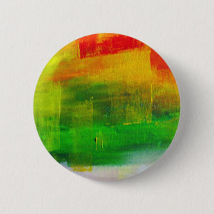 Badge Rond 5 Cm Peinture Abstraite