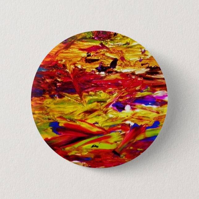 Badge Rond 5 Cm Peinture abstraite (Devant)