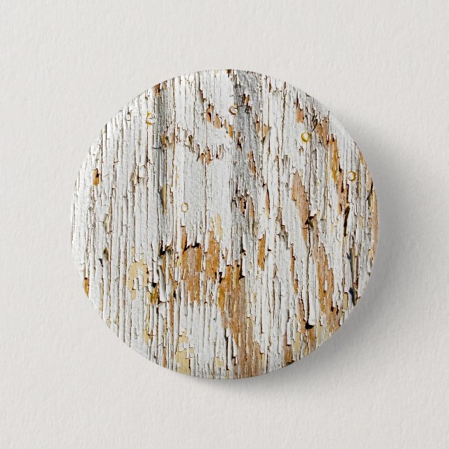 Badge Rond 5 Cm Peinture blanche Peinture Abstraite (Devant)
