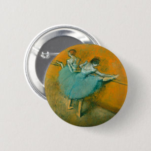 Badge Rond 5 Cm Peinture Danseuses au bar d'Edgar Degas oeuvre d'a