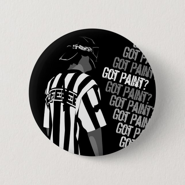 Badge Rond 5 Cm Peinture obtenue ? Boutons (2) (Devant)