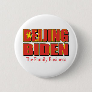 Badge Rond 5 Cm Pékin-Biden-La-Famille-Entreprise-