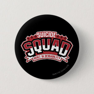 Badge Rond 5 Cm Peloton de suicide   construit dans le Deniability