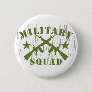 Badge Rond 5 Cm Peloton militaire M16 - vert