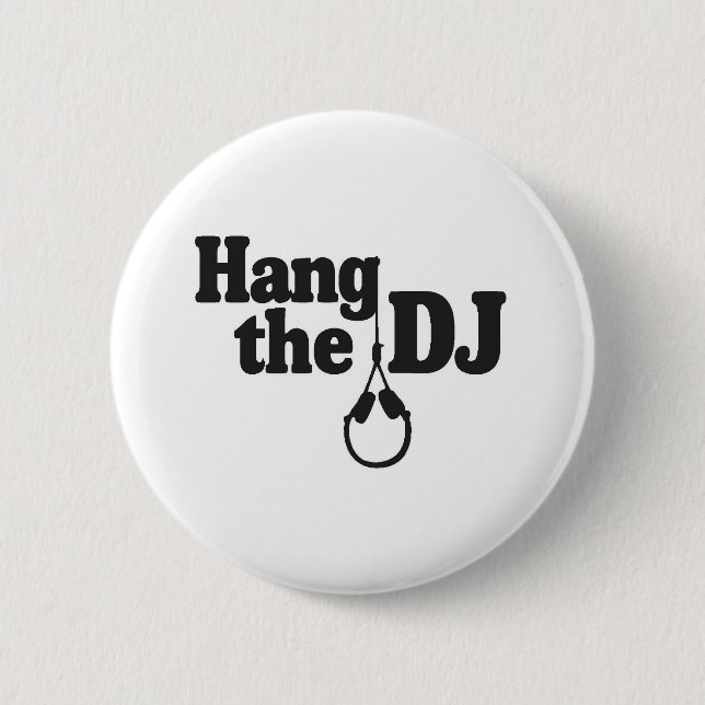 Badge Rond 5 Cm pendre le dj (Devant)