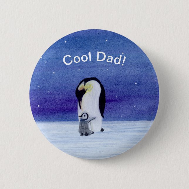 Badge Rond 5 Cm Penguin (Devant)