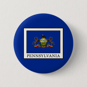 Badge Rond 5 Cm Pennsylvanie