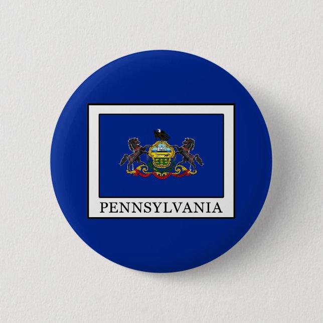Badge Rond 5 Cm Pennsylvanie (Devant)