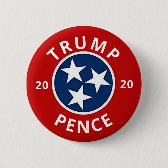 Badge Rond 5 Cm Penny d'atout Tennessee 2020 (Devant)