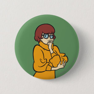 Badge Rond 5 Cm Pensée de Velma