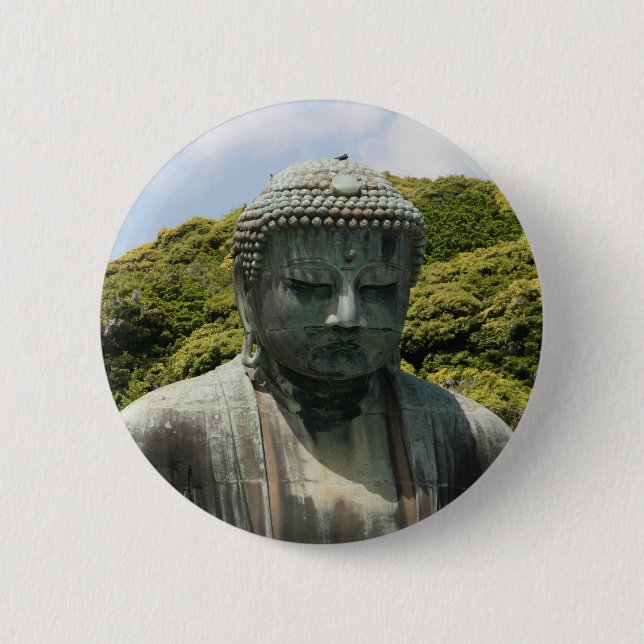 Badge Rond 5 Cm pensées du bouddha (Devant)