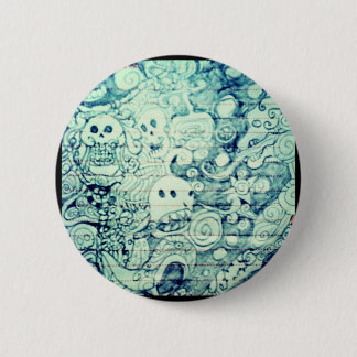 Badge Rond 5 Cm penseur imaginatif yaie