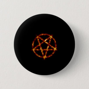 Badge Rond 5 Cm pentagram