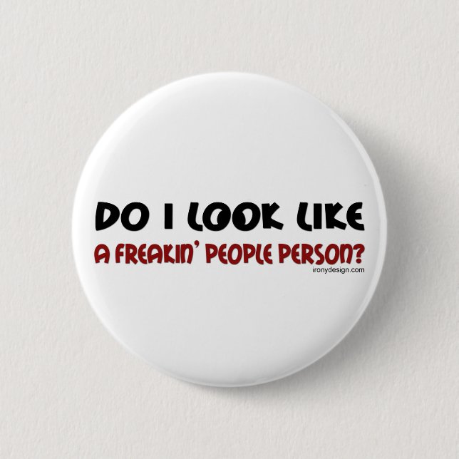 Badge Rond 5 Cm People Button (Devant)
