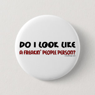 Badge Rond 5 Cm People Button