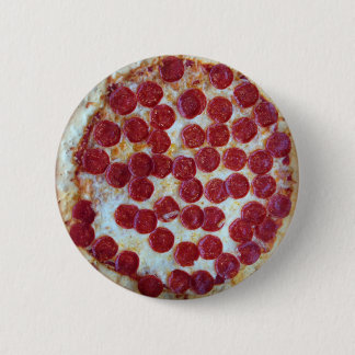 Badge Rond 5 Cm Pepperoni Pizza