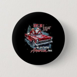 Badge Rond 5 Cm Perdre Nous Reprenons L'Amérique Humoristique T