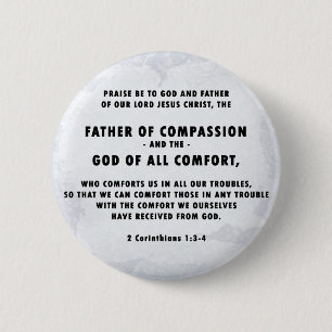 Badge Rond 5 Cm Père de bouton de compassion
