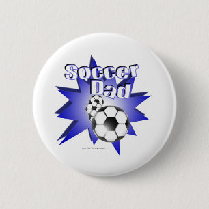Badge Rond 5 Cm PÈRE de football