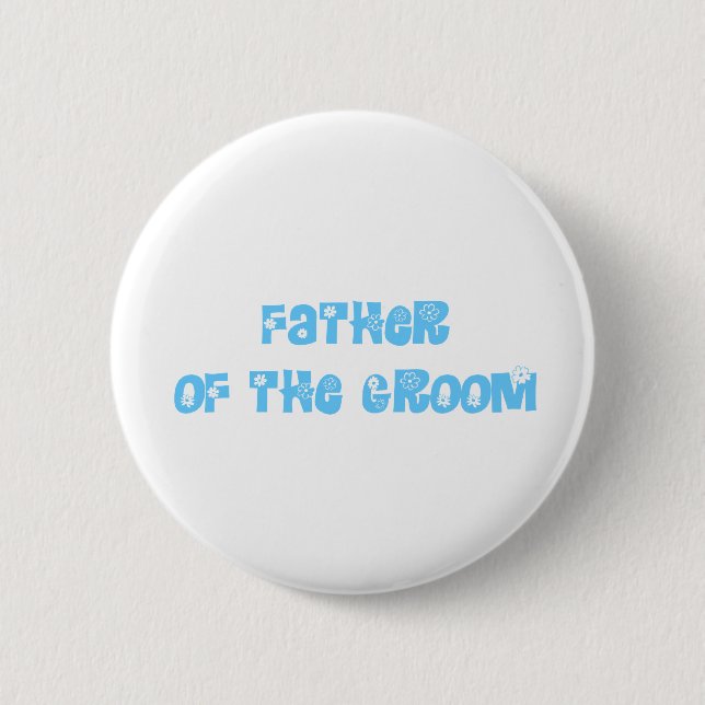 Badge Rond 5 Cm Père de la chambre (Devant)