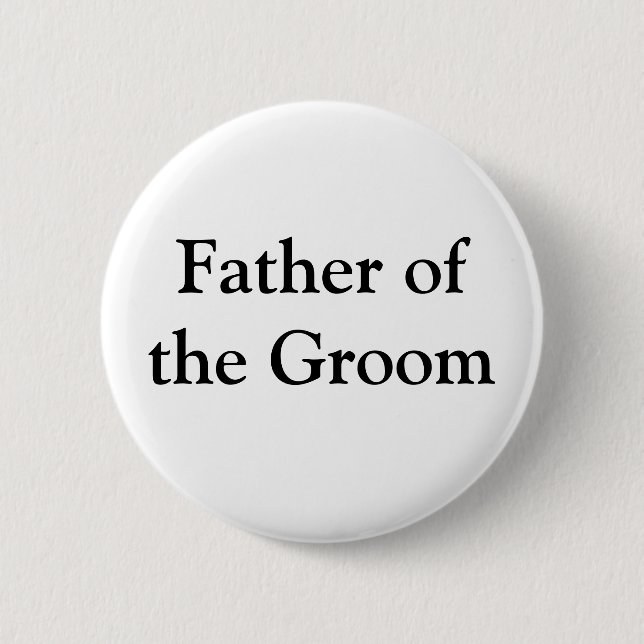 Badge Rond 5 Cm Père de la chambre (Devant)