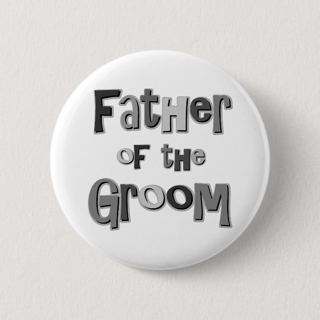 Badge Rond 5 Cm Père du marié (Devant)