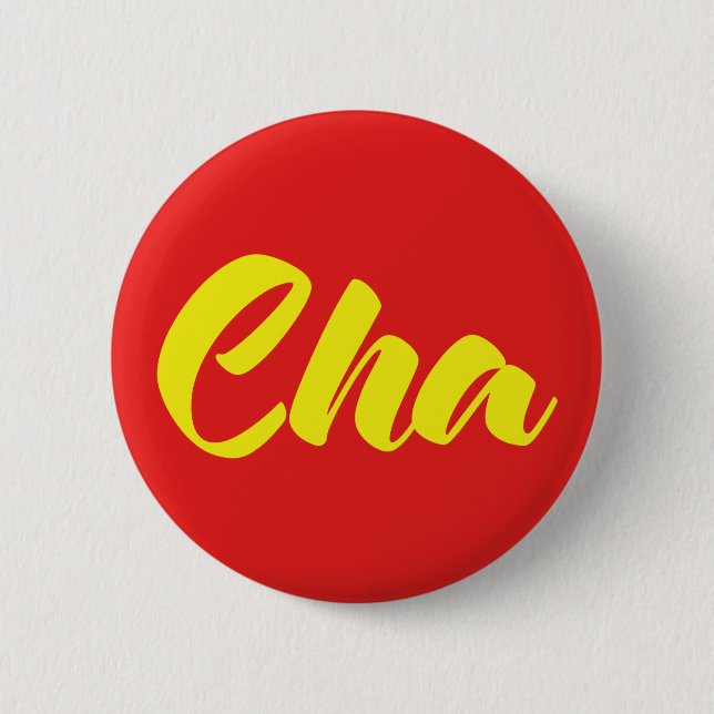 Badge Rond 5 Cm Père Vietnamien - Cha ~ Tiêt Viêt (Devant)