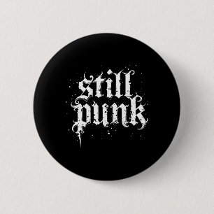 Badge Rond 5 Cm Performance de punk rock masculin