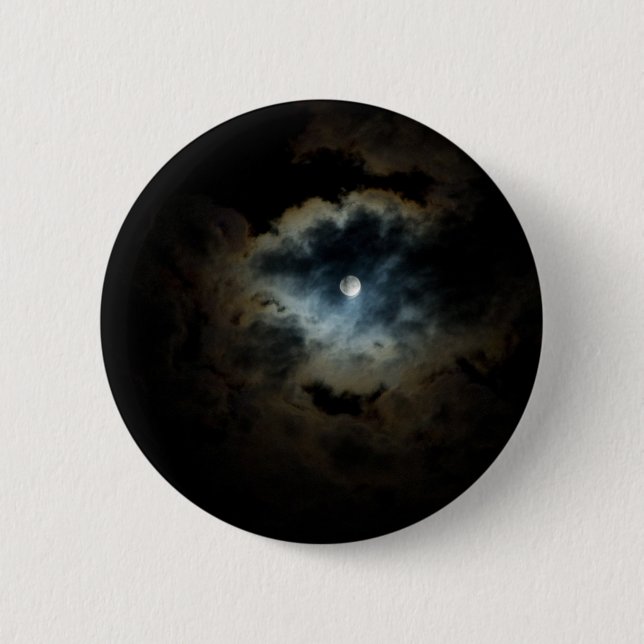 Badge Rond 5 Cm perle de minuit (Devant)