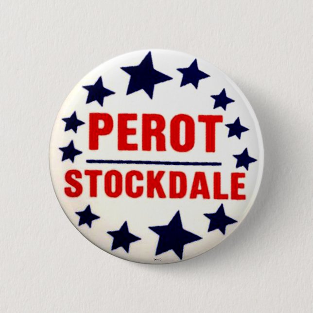 Badge Rond 5 Cm Perot-Stockdale - bouton (Devant)
