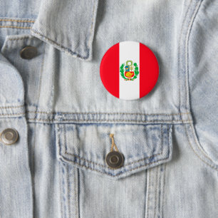 Badge Rond 5 Cm Pérou