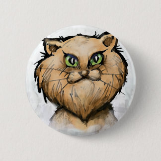 Badge Rond 5 Cm Persian Cat