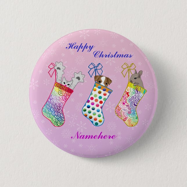 Badge Rond 5 Cm Personnalisable : Remplisseurs de bas (Devant)