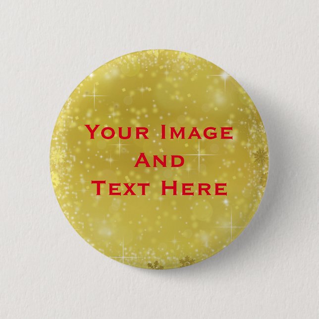 Badge Rond 5 Cm Personnalisation de votre image et de votre texte  (Devant)