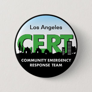 Badge Rond 5 Cm personnaliser Bouton CERT