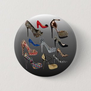 Badge Rond 5 Cm Personnaliser de collage de talons hauts de