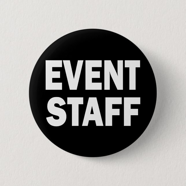 BADGE ROND 5 CM PERSONNEL D'ÉVÉNEMENT (Devant)