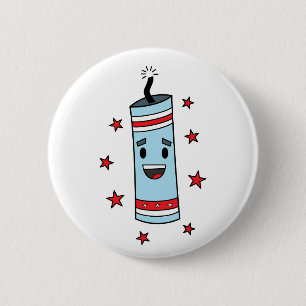 Badge Rond 5 Cm Pétard - bouton