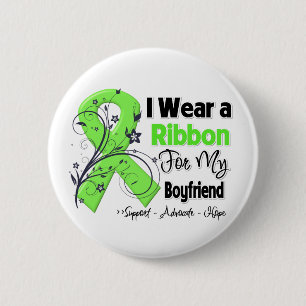 Badge Rond 5 Cm Petit ami - Ruban Lymphoma